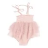 Solid Muslin Rose Smoke Tutu Bubble