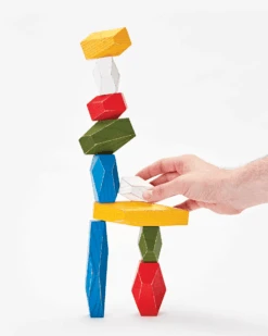 Balancing Blocks Multicolor -LITTLE Baby Gear little areaware balancing blocks multicolor 29852927426602