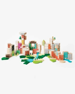 Blockitecture Big City -LITTLE Baby Gear little areaware blockitecture big city 29852939780138