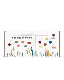 Geometric Fish Game In Fun Colors -LITTLE Baby Gear little babai geometric fish game in fun colors 45460233814308