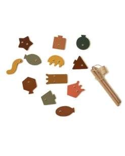 Geometric Fish Game In Fun Colors