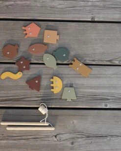 Geometric Fish Game In Fun Colors -LITTLE Baby Gear little babai geometric fish game in fun colors 45460235387172