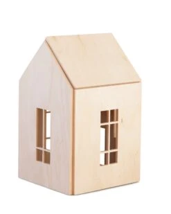 Large Magnetic Dollhouse In Natural
