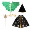 Dragon And Wizard Costume Gift Set,Green/Black 2 Dragon And Wizard Costume Gift Set,Green/Black -LITTLE Baby Gear little bailey and ava dragon and wizard costume gift set in green black 1155573607