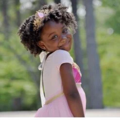 Heart Of Gold Princess Crown - Pink -LITTLE Baby Gear little bailey and ava heart of gold princess crown in pink 1155573671