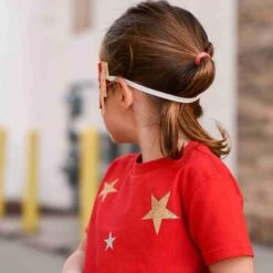 Superhero Mask - Red -LITTLE Baby Gear little bailey and ava superhero mask in red 1155573662