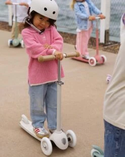 Banwood Eco Scooter In Ivory -LITTLE Baby Gear little banwood banwood eco scooter in ivory 1172743624