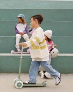 Banwood Eco Scooter In Olive -LITTLE Baby Gear little banwood banwood eco scooter in olive 1172743629