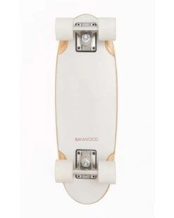 Banwood Skateboard In White -LITTLE Baby Gear little banwood banwood skateboard in white 42045820010788