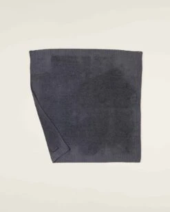 CozyChic Lite Baby Receiving Blanket In Coal -LITTLE Baby Gear little barefoot dreams cozychic lite baby receiving blanket in coal 47600019243300