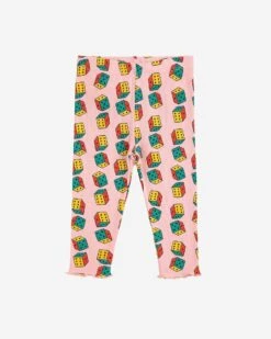 Bobo Choses Dice All Over Baby Leggings In Pink