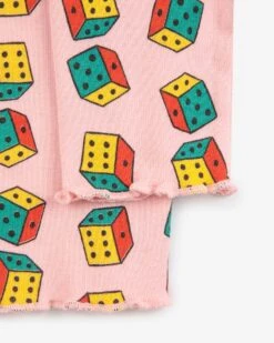 Bobo Choses Dice All Over T-shirt In Pink -LITTLE Baby Gear little bobo choses dices all over t shirt in pink 1174964909