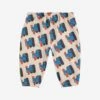 Bobo Choses Doggy Mate All Over Baby Jogging Pants In Off-white