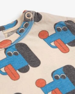 Bobo Choses Doggy Mate All Over Baby T-shirt In Off-white -LITTLE Baby Gear little bobo choses doggy mate all over baby t shirt in off white 1174965007