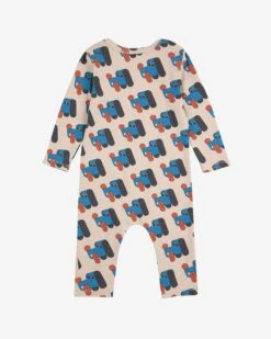 Bobo Choses Doggy Mate All Over Overall In Off-white -LITTLE Baby Gear little bobo choses doggy mate all over overall in off white 1174964951