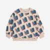 Bobo Choses Doggy Mate Sweatshirt In Off-white