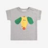 Bobo Choses Happy Dog Baby T-shirt In Heather Grey -LITTLE Baby Gear little bobo choses happy dog baby t shirt in heather grey 50989804847396