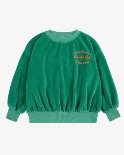 Bobo Choses Have Fun Velvet Sweatshirt