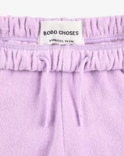 Bobo Choses Lila Color Block Jogging Pants In Lavender -LITTLE Baby Gear little bobo choses lila color block jogging pants in lavender 50860208783652