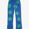 Bobo Choses Lucky Clover All Over Flare Jogging Pants In Blue -LITTLE Baby Gear little bobo choses lucky clover all over flare jogging pants in blue 1174964881