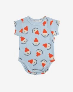 Bobo Choses Morning Egg All Over Body In Light Blue