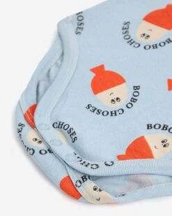 Bobo Choses Morning Egg All Over Body In Light Blue -LITTLE Baby Gear little bobo choses morning egg all over body in light blue 50860234244388