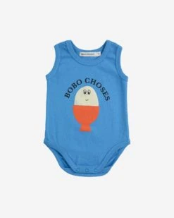 Bobo Choses Morning Egg Tank Body In Blue