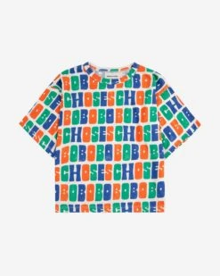Multicolor Bobo Choses All Over T-shirt In Off-white