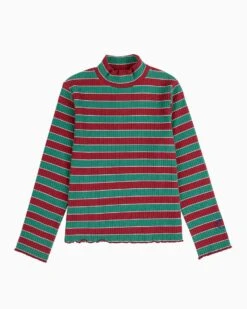 Bobo Choses Multicolor Stripes Turtleneck
