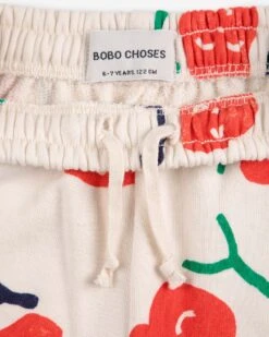 Bobo Choses Smiling All Over Bermuda Shorts In Off-white -LITTLE Baby Gear little bobo choses smiling all over bermuda shorts in off white 50859981963556