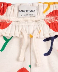 Bobo Choses Smiling All Over Jogging Pants In Off-white -LITTLE Baby Gear little bobo choses smiling all over jogging pants in off white 50859984519460