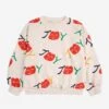 Bobo Choses Smiling All Over Sweatshirt In Off-white -LITTLE Baby Gear little bobo choses smiling all over sweatshirt in off white 50859983307044