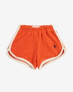 Bobo Choses Terry Cloth Shorts In Red