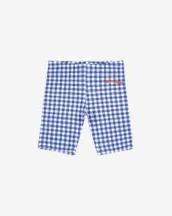 Bobo Choses Vichy Short Leggings In Blue