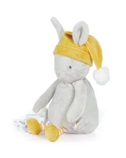 Sleepy Bloom Bunny -LITTLE Baby Gear little bunnies by the bay sleepy bloom bunny 41806676230436