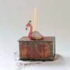 Flamingo Cake Topper -LITTLE Baby Gear little camp hollow flamingo cake topper in box 41699049341220