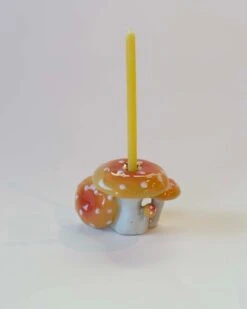 Orange Mushroom Cluster Cake Topper -LITTLE Baby Gear little camp hollow orange mushroom cluster cake topper 50097173889316