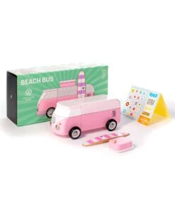 Beach Bus Pink -LITTLE Baby Gear little candylab beach bus pink 50692524245284