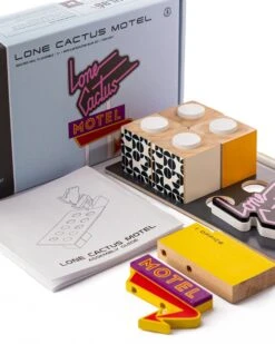 Lone Cactus Motel -LITTLE Baby Gear little candylab lone cactus motel 28732859678762