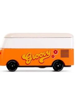 VW T1 Groovy Orange