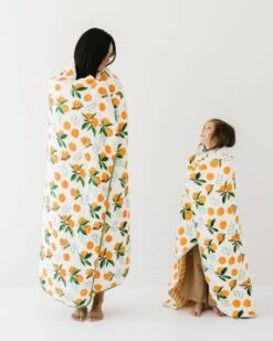 Large Clementine Throw