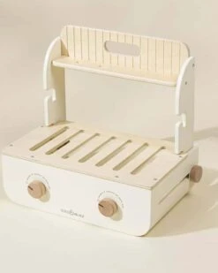 Wooden Barbecue Playset -LITTLE Baby Gear little coco village wooden barbecue playset 50029197787428