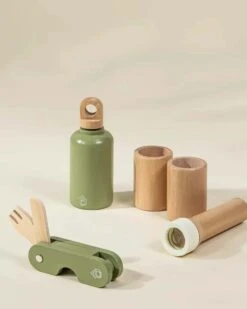 Wooden Camping Playset -LITTLE Baby Gear little coco village wooden camping playset 50552165302564