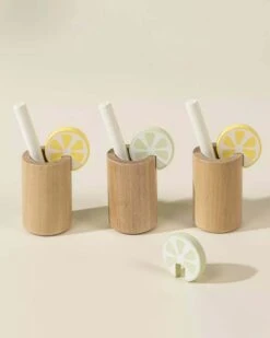 Wooden Lemonade Playset -LITTLE Baby Gear little coco village wooden lemonade playset 50029161087268