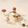 Wooden Mushrooms Playset -LITTLE Baby Gear little coco village wooden mushrooms playset 45403393261860