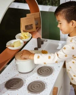 Wooden Pasta Playset -LITTLE Baby Gear little coco village wooden pasta playset 50552145051940