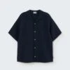 Abel Button-up Shirt In Navy