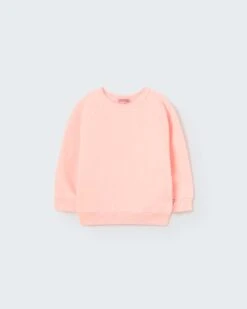 Bruno Baby Sweatshirt In Neon Coral