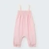 Dora Baby Overalls In Crystal Pink