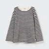 Gael Sweatshirt In Navy Stripe -LITTLE Baby Gear little cozmo gael sweatshirt in navy stripe 1155574176
